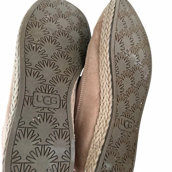 UGG Women's Varney Tan Suede Ankle Booties - Picture 5 of 5